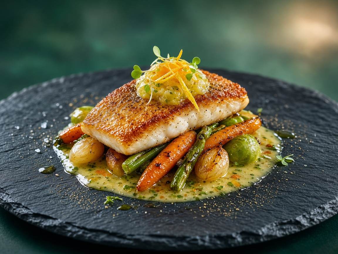 Assiette signature de saison chez EatiqueMenu